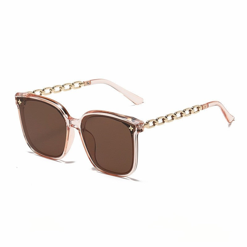 Chain Temple Sunglasses Women