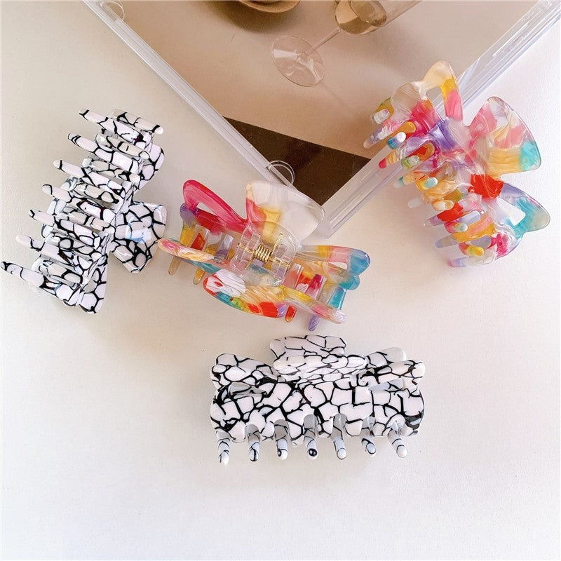 Colorful Non-Slip Medium Hair Claw Clip