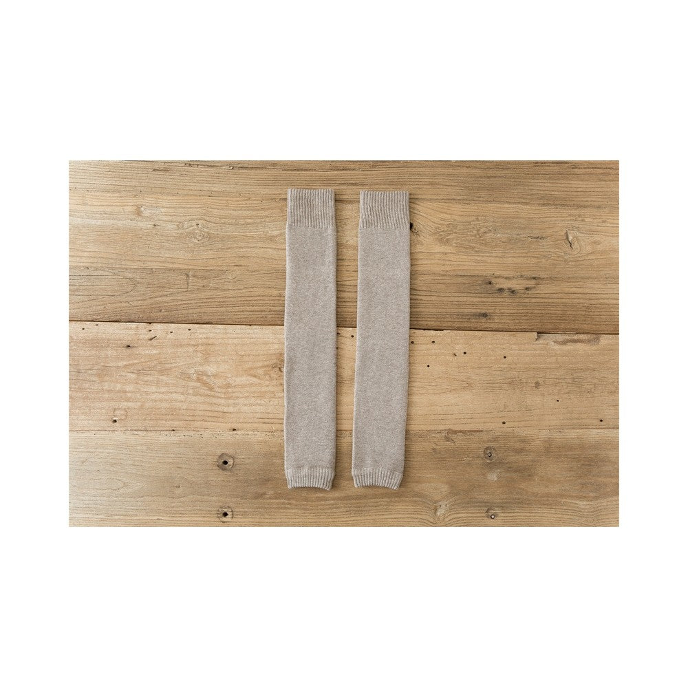 Solid Color Leg Knee Warmers Knitted Socks