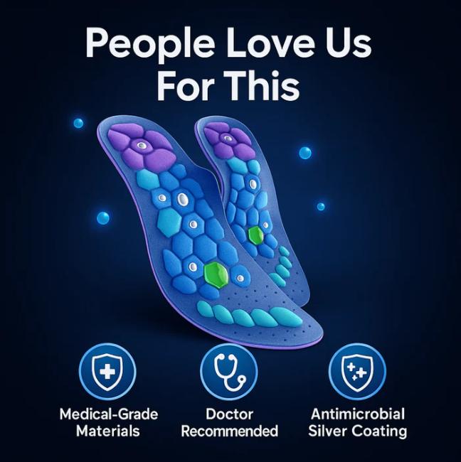 NeuroSoothe Insole - End Neuropathy Foot Pain - 50% OFF