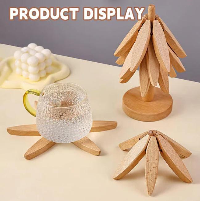 The CozyTree Trivet Set - Protect Your Table, Decorate Your Kitchen + 50% OFF