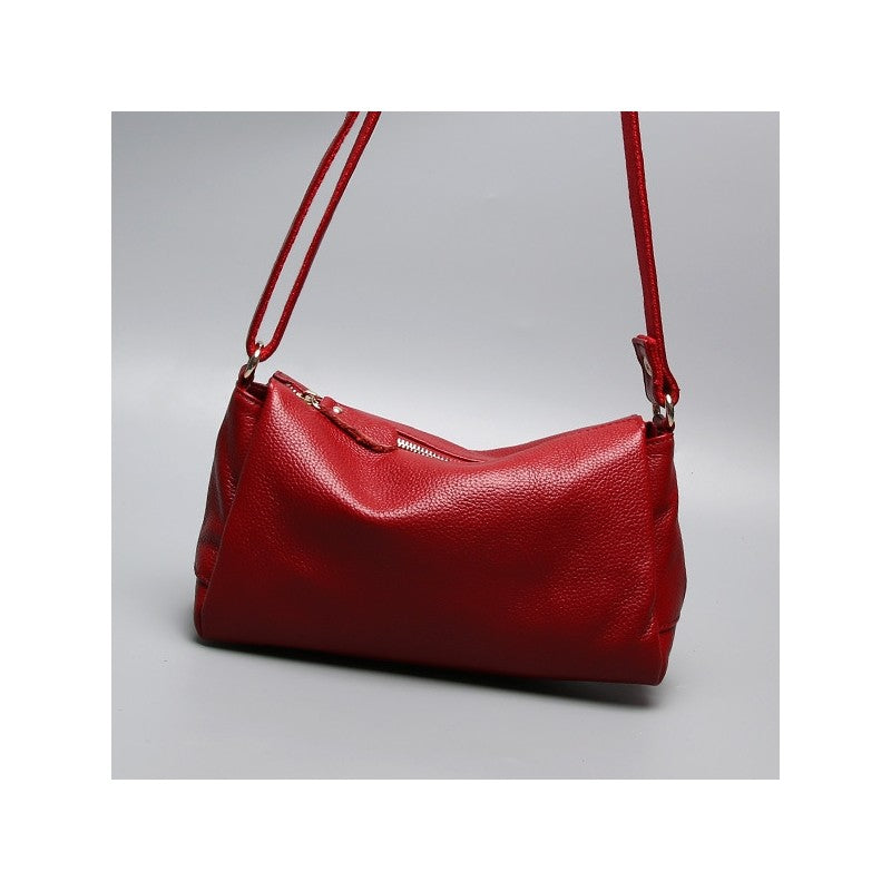 Vintage Genuine Leather Crossbody Bag