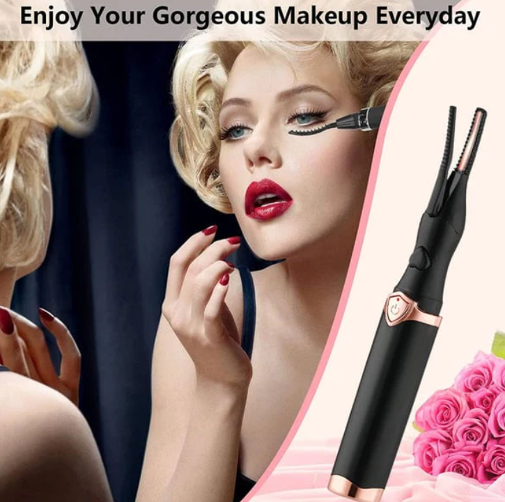 LashGlam Pro - Instant Heated Eyelash Curler - 60% OFF