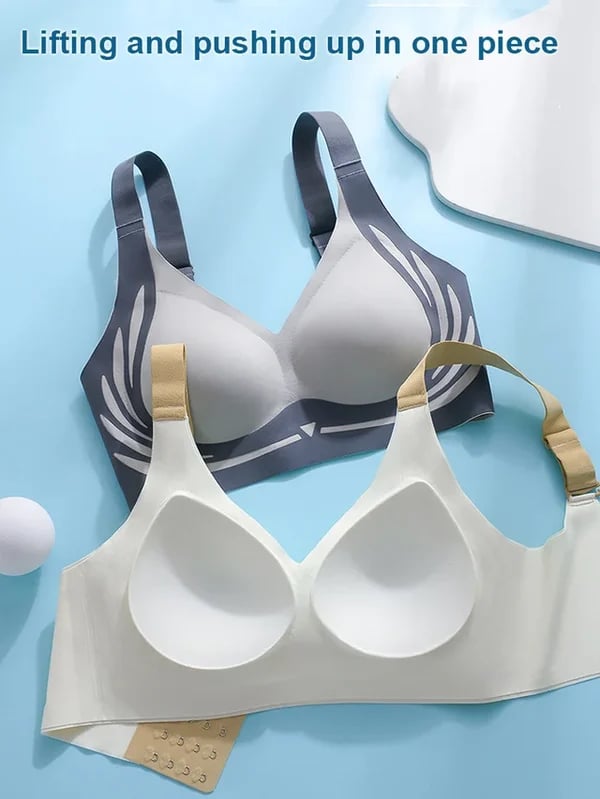 Super Gather Bra ¨C Wireless Push-up Bra for Lift, Shape & All-Day Comfort - 1+2 FREE