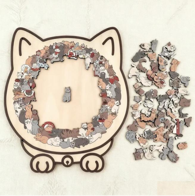 The Kitty-Clique Puzzle - A Calming Cat-Filled Challenge - 50% OFF