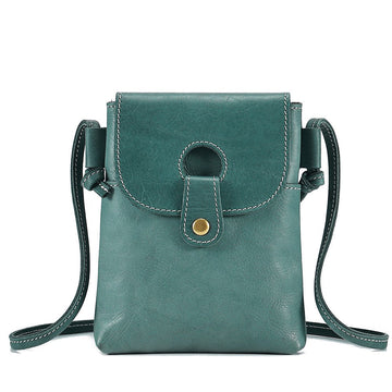 Women Trendy Leather Mini Crossbody Bag - Minimalist Phone Satchel Bags