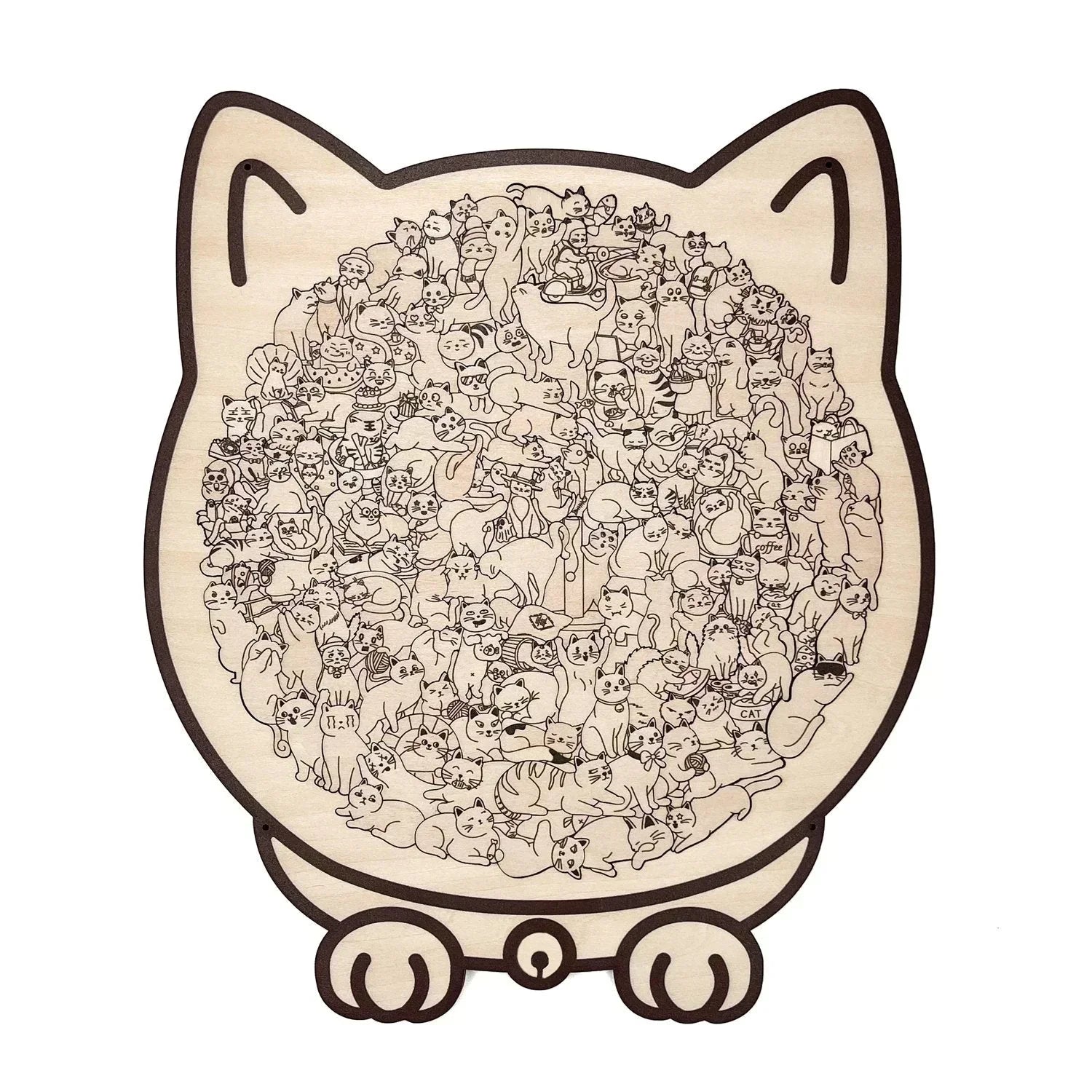 The Kitty-Clique Puzzle - A Calming Cat-Filled Challenge - 50% OFF