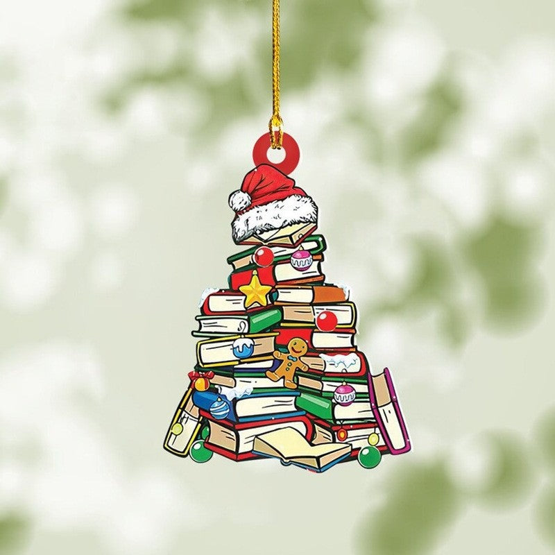 Creative Christmas Book Ornaments