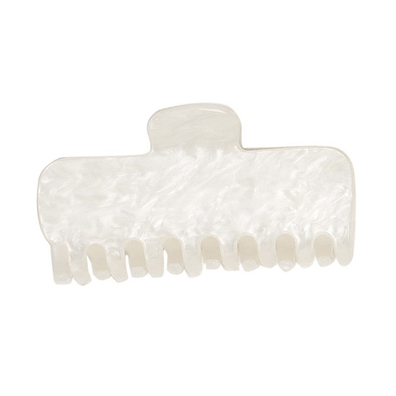 Trendy Acrylic Marble Hair Claw Clip