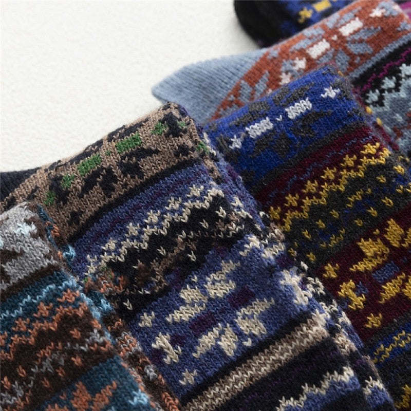 Thick Comfy Soft Breathable Warm Sock(A Set Of Five Pairs)