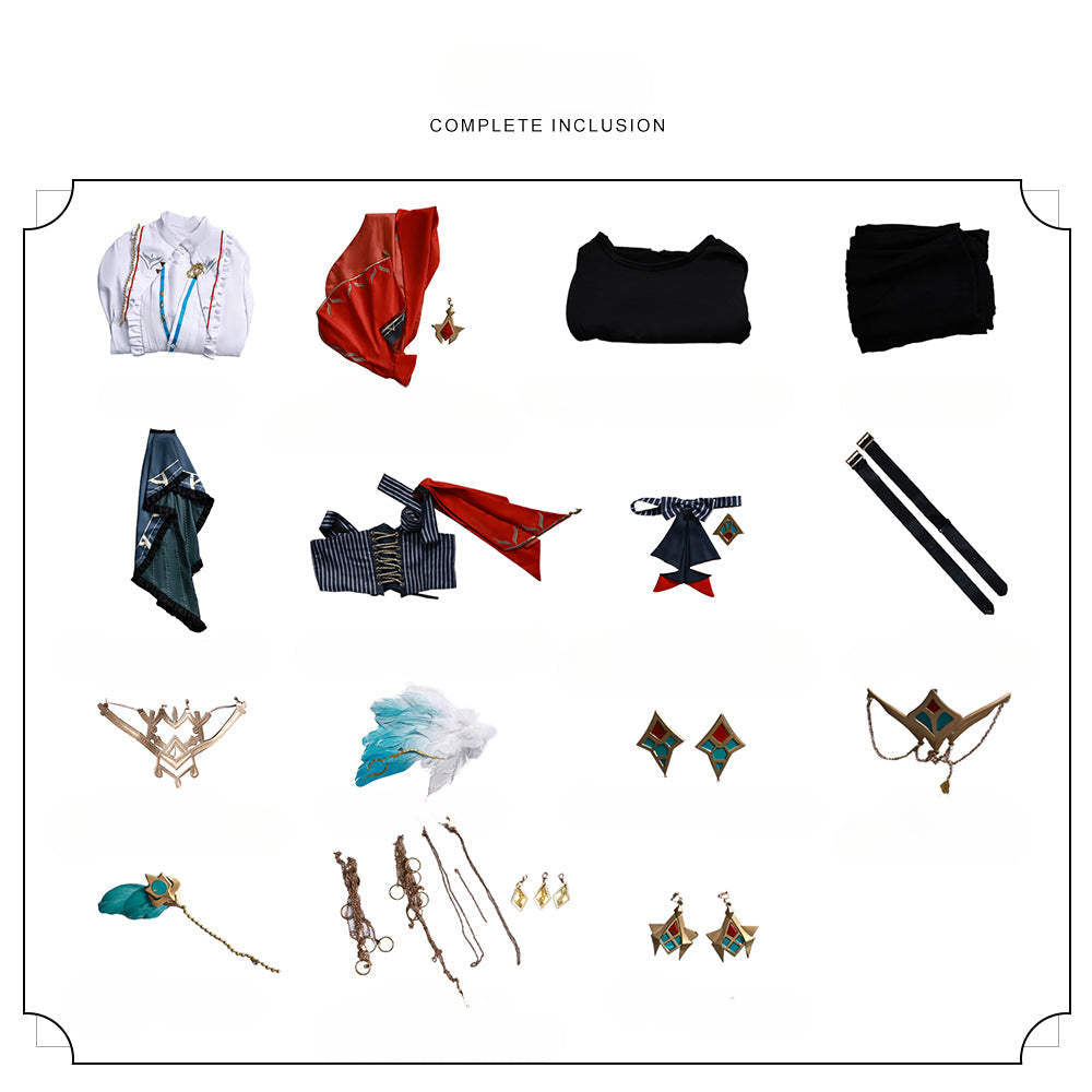 Genshin Impact Kaveh KFC Collab Cosplay Costume