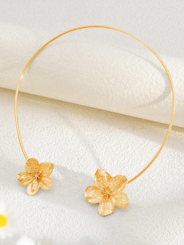 Flower Shape Necklaces Accessories