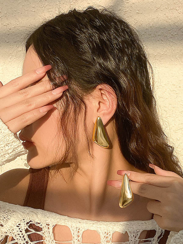 Geometric Drop Earrings