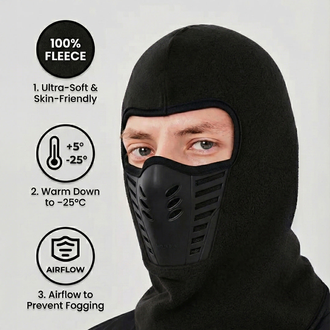 The AuraFlow Sport Balaclava - Fog-Free Design, Ultimate Warmth, + 50% OFF