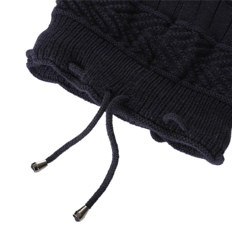 Dual Purpose Knitted Neck Warmer Beanie