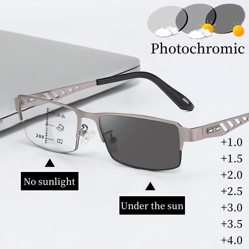 The All-in-One Vision Glasses - See Everything, Carry One Pair + 50% OFF
