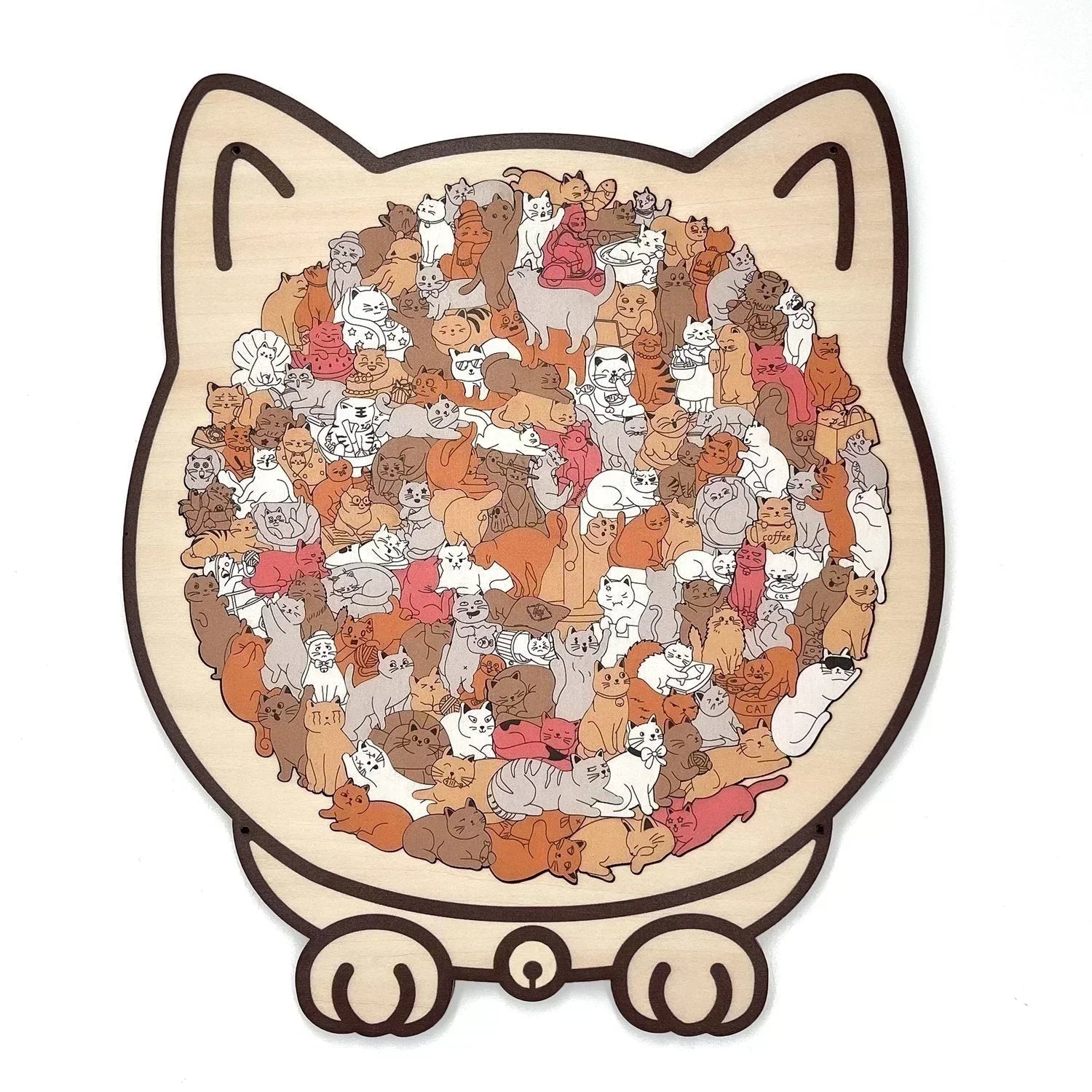 The Kitty-Clique Puzzle - A Calming Cat-Filled Challenge - 50% OFF