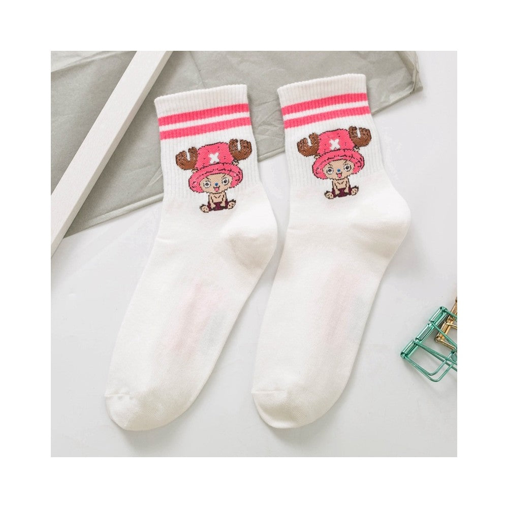 Cute Cartoon Unisex Cotton Sports Socks