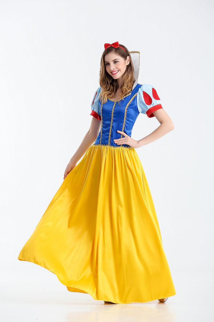 Halloween Costume Cosplay: Multiple Styles Snow White Princess Dress