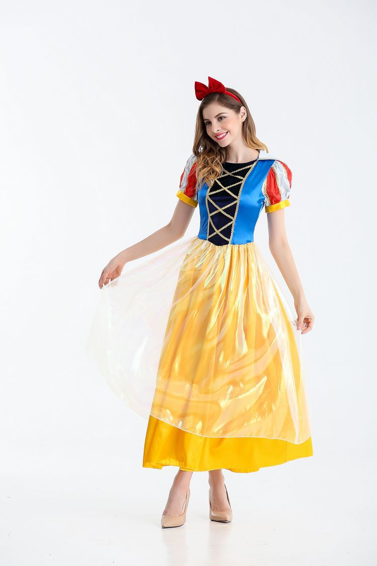 Halloween Costume Cosplay: Multiple Styles Snow White Princess Dress