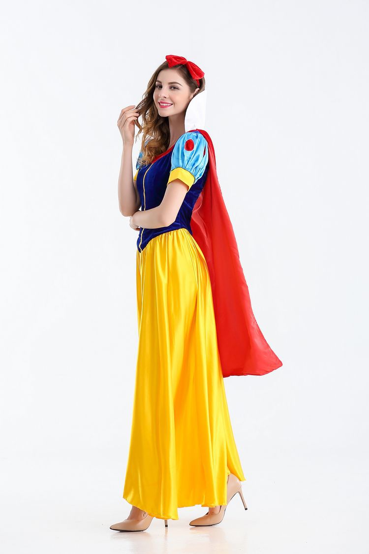 Halloween Costume Cosplay: Multiple Styles Snow White Princess Dress