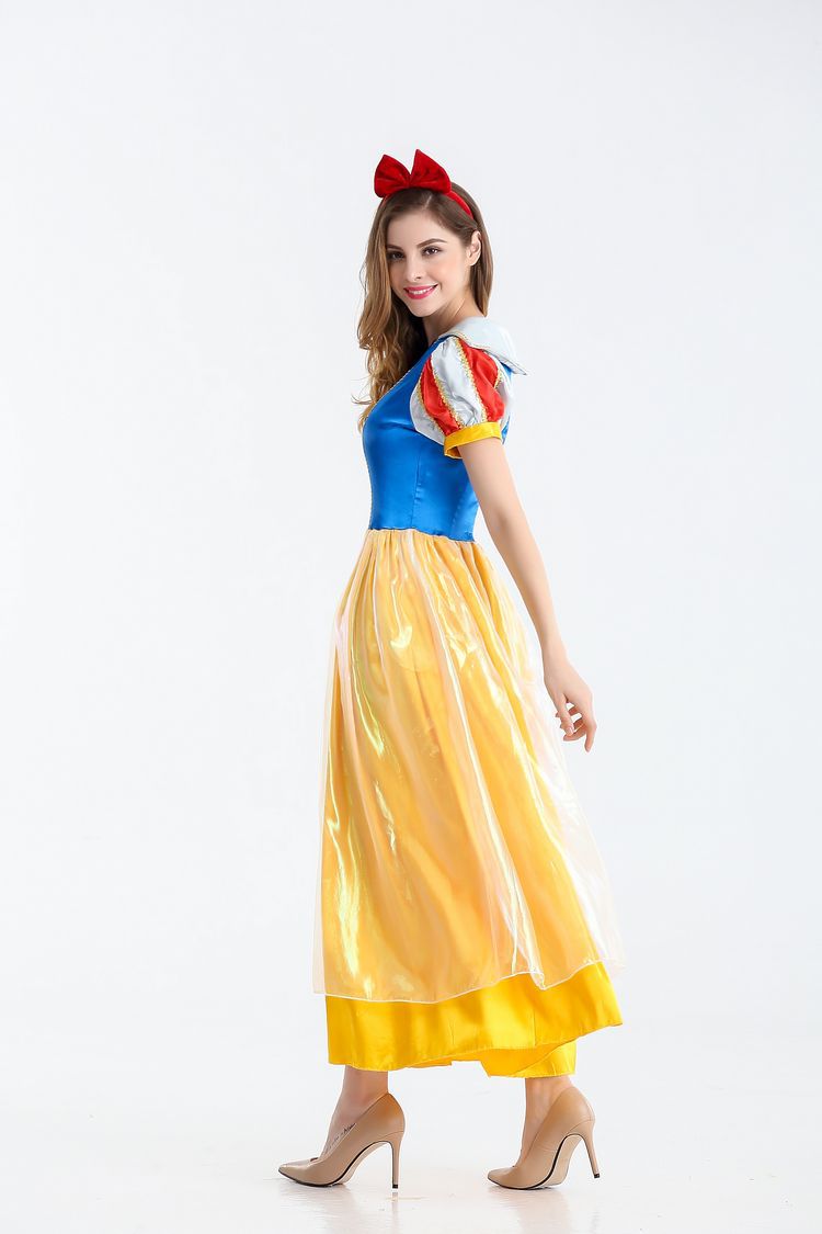 Halloween Costume Cosplay: Multiple Styles Snow White Princess Dress