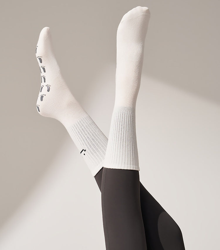 Women Non-Slip Grips Socks 3 Pairs/Pack