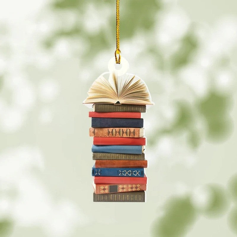 Creative Christmas Book Ornaments
