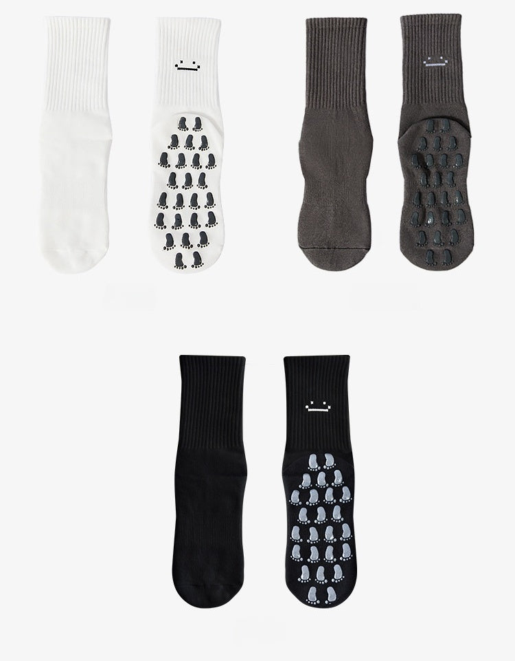 Women Non-Slip Grips Socks 3 Pairs/Pack