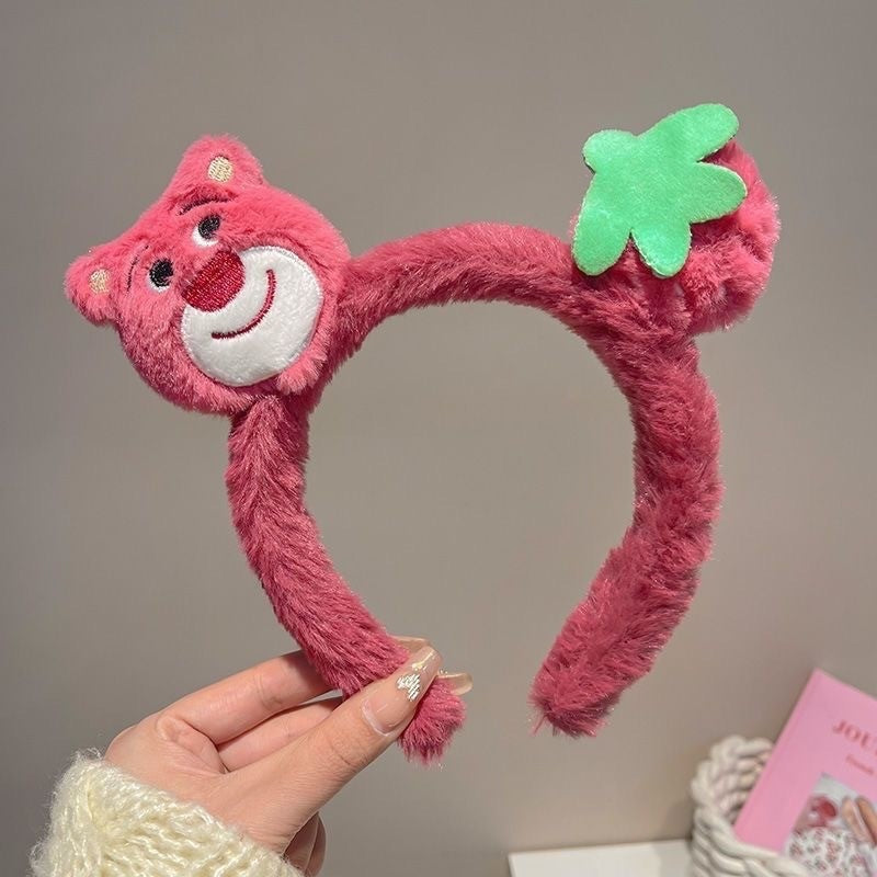 Cartoon Cute Face Wash Headband Hair Band