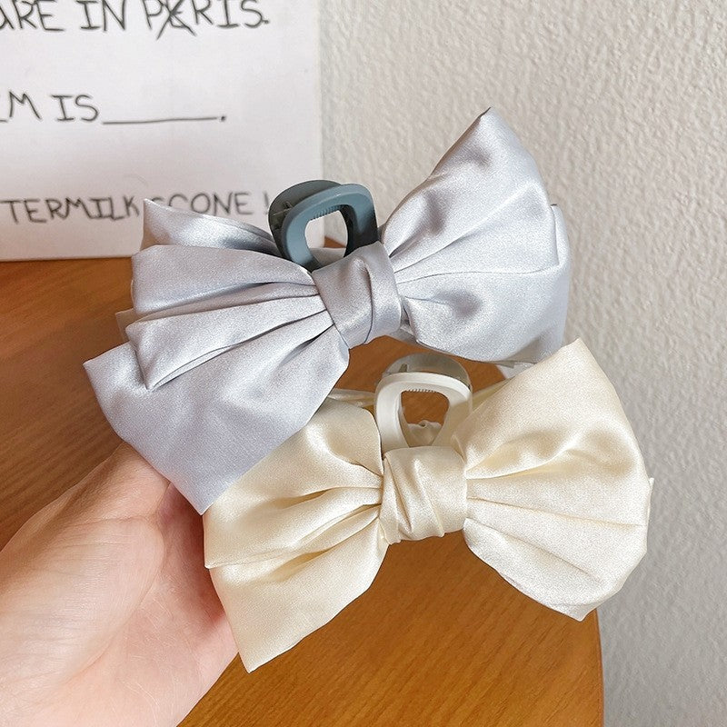 Double Sided Bowknot Hair Claw Clip