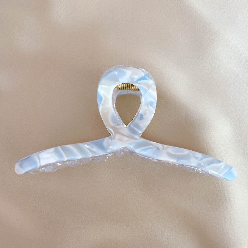 Fashion Marble Acetate Hair Claw Clip