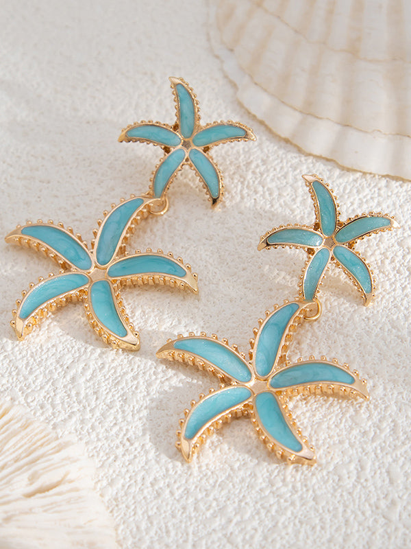 Geometric Drop Earrings