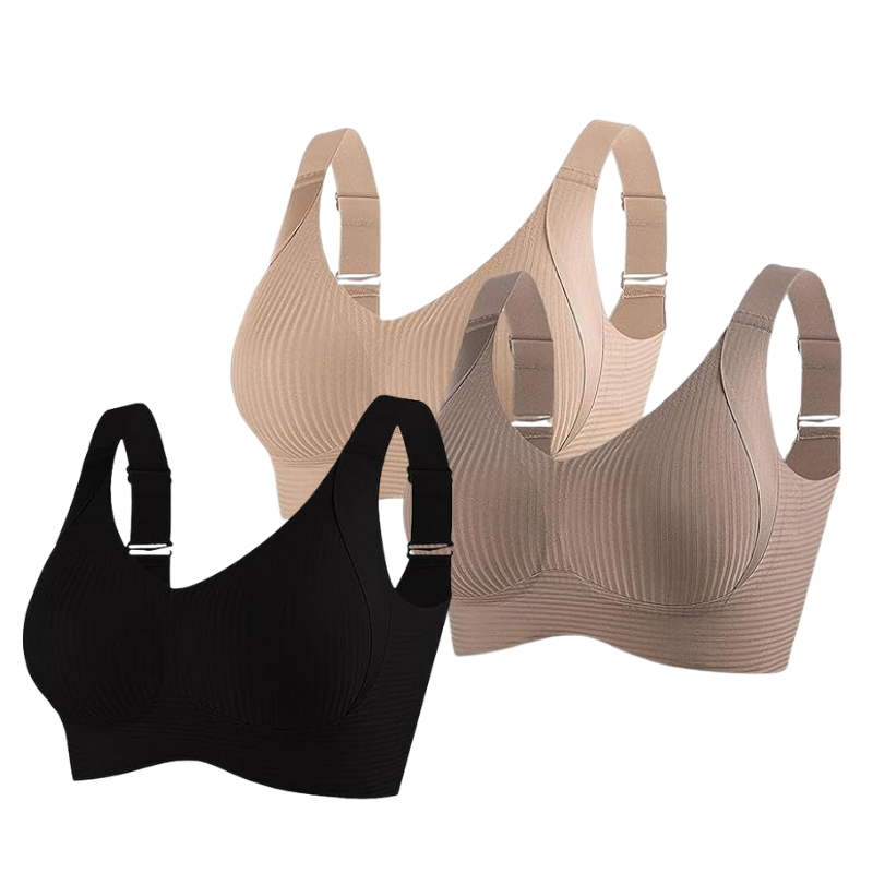 ElevateEase Wireless Bra + Experience Unrivaled Lift & Liberating Comfort - 1+2 FREE