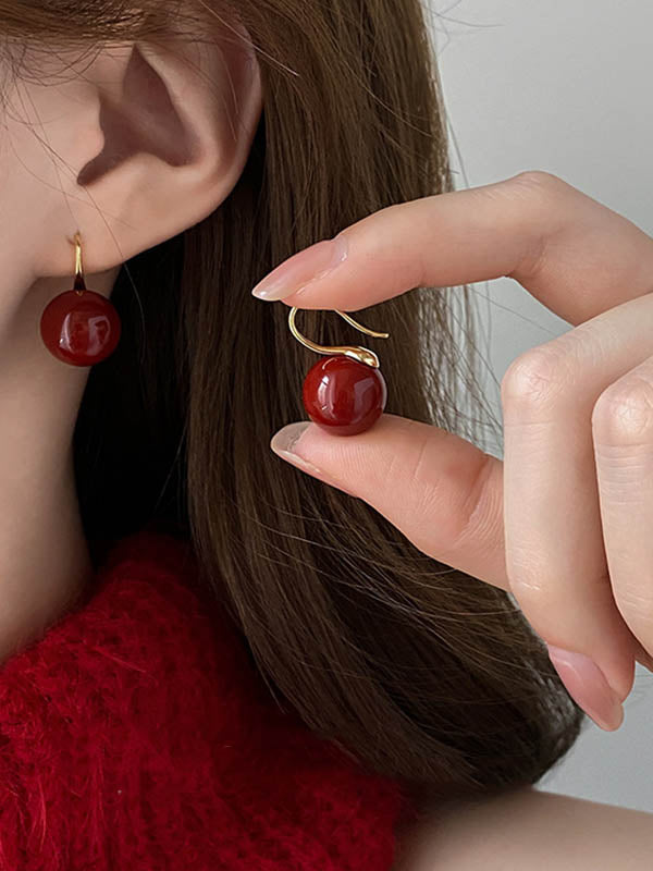 Geometric Drop Earrings