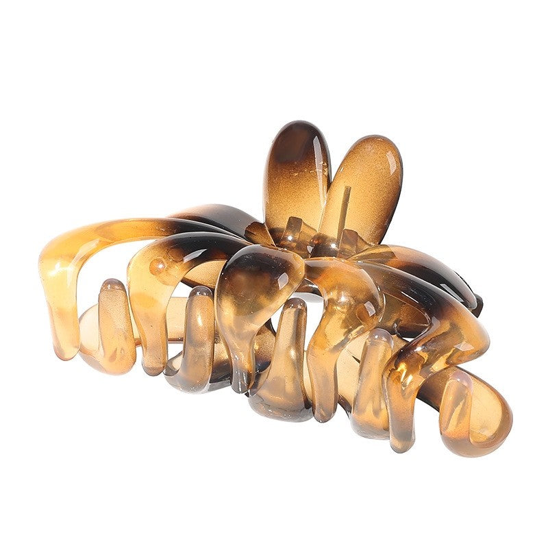 Durable Elegant Floral Hair Claw Clip