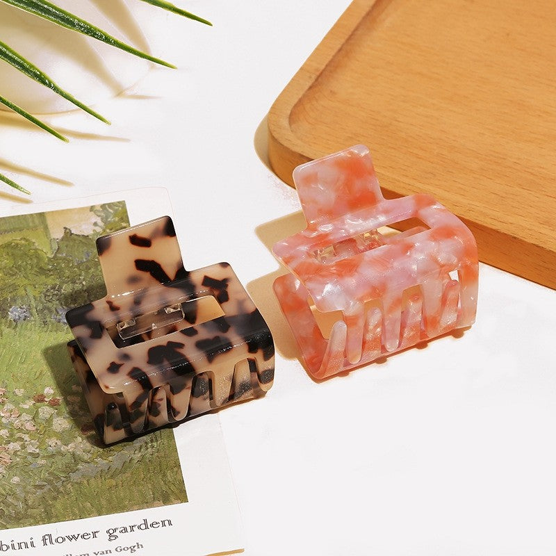 Small Retro Acetate Hair Claw Clip