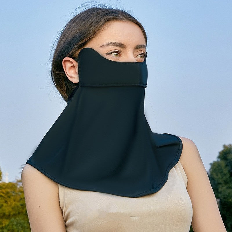 Breathable Neck Sun Shield For Half Face UV Protection