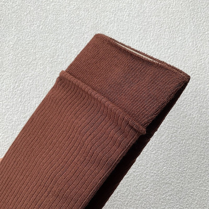 Stacked Pile Socks- Minimalist Thin Style