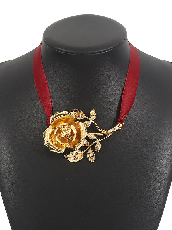 Flower Shape Necklaces Accessories