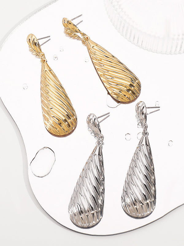 Geometric Drop Earrings