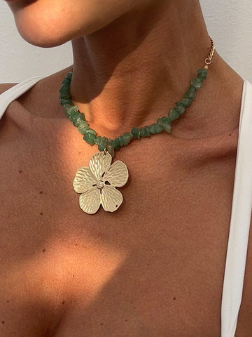 Flower Shape Necklaces Accessories