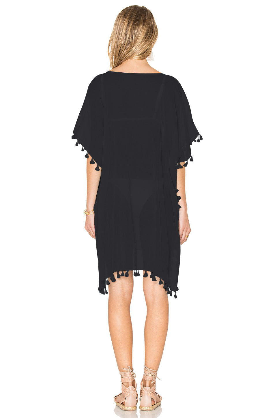 Sexy Chiffon Tassels Beach Bikini Cover Ups