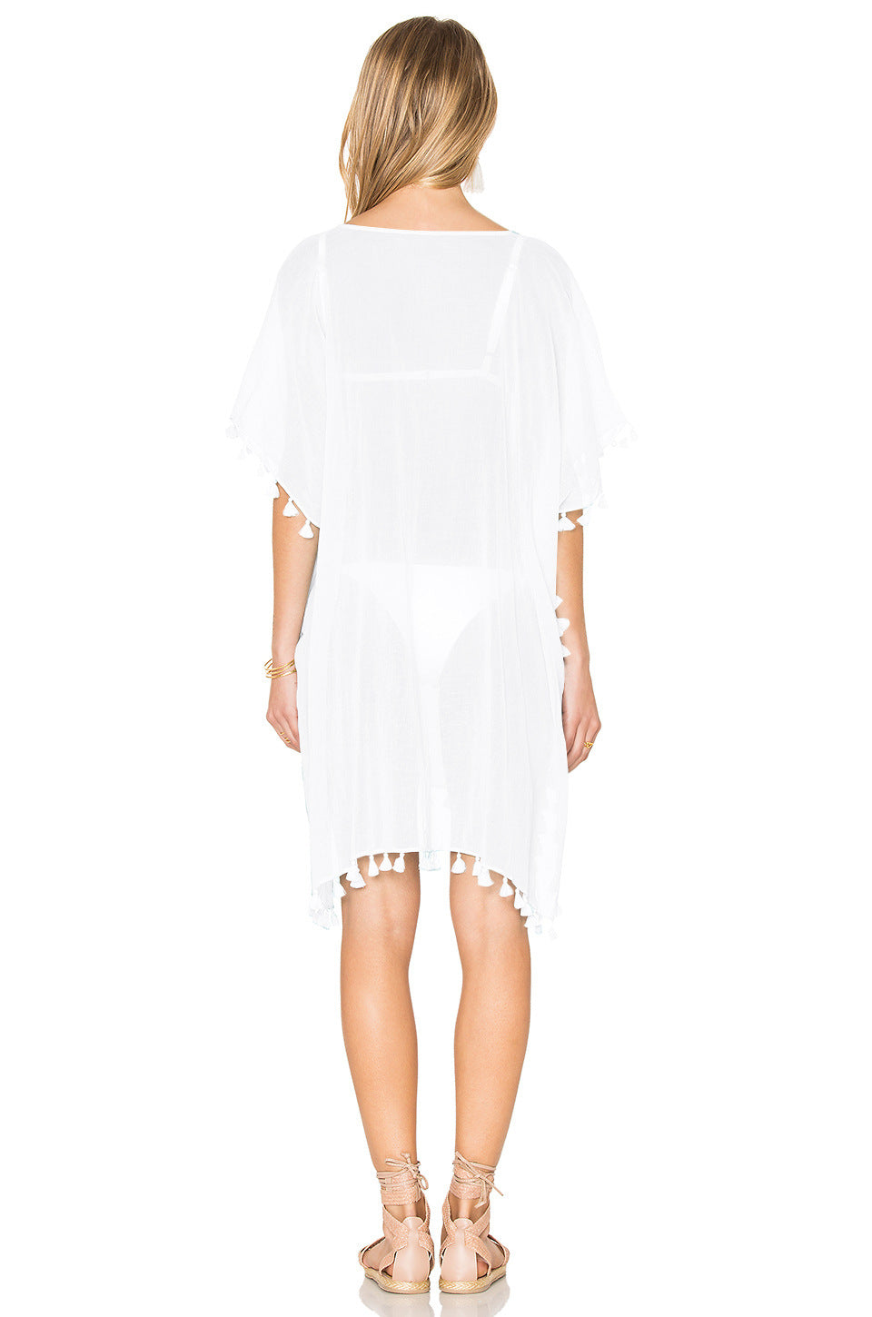 Sexy Chiffon Tassels Beach Bikini Cover Ups