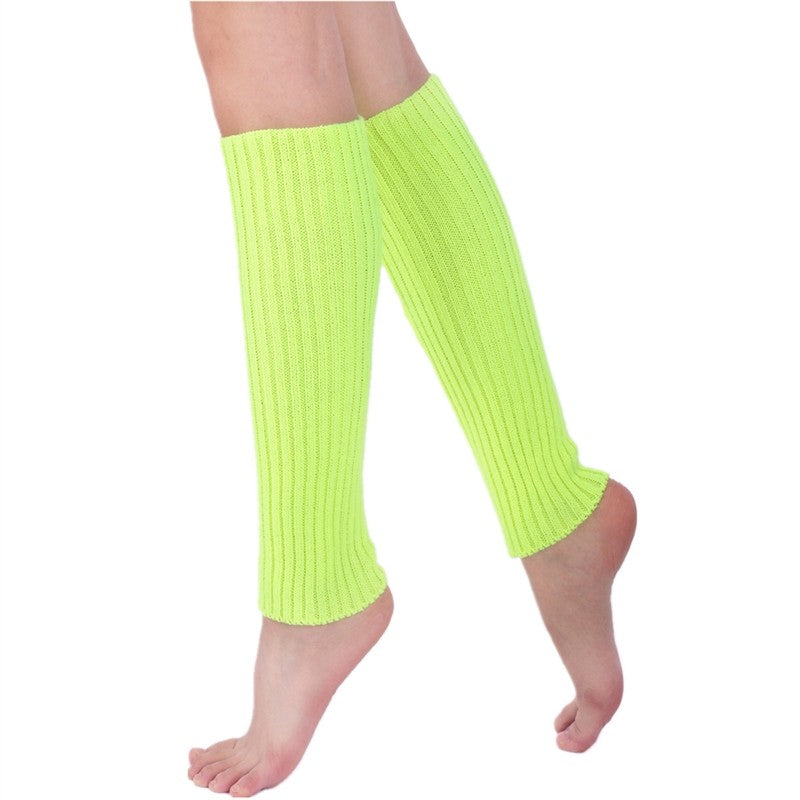 Solid Color Knitted Layering Socks