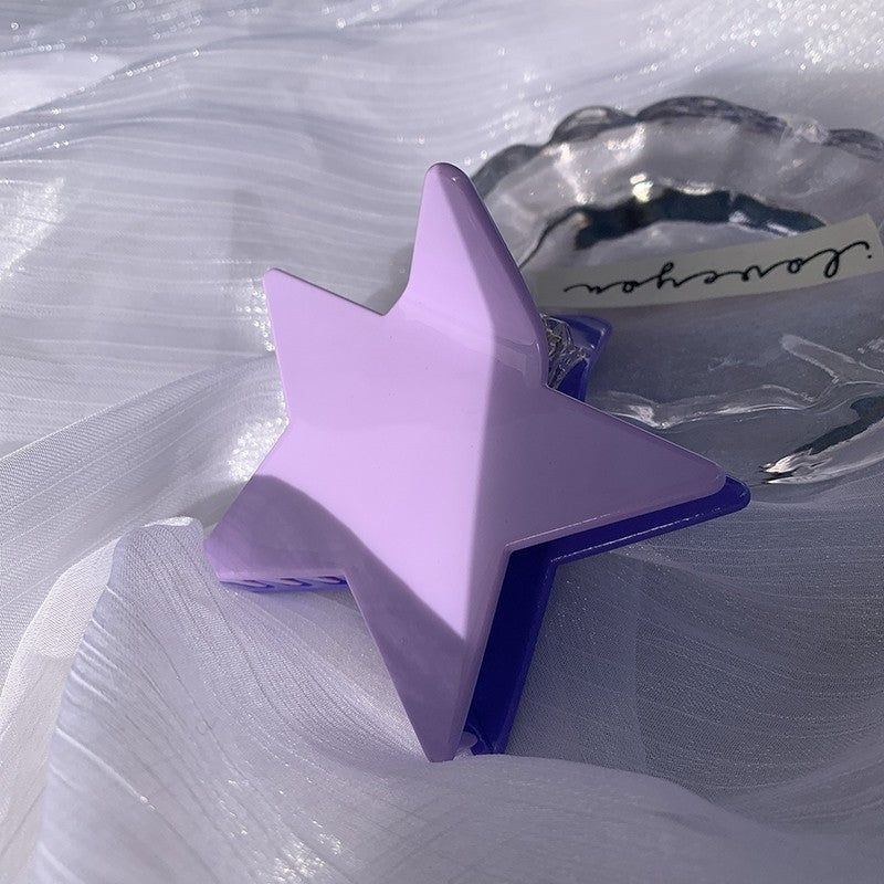 Stylish Star Shape Hair Claw Clip