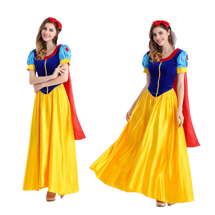 Halloween Costume Cosplay: Multiple Styles Snow White Princess Dress