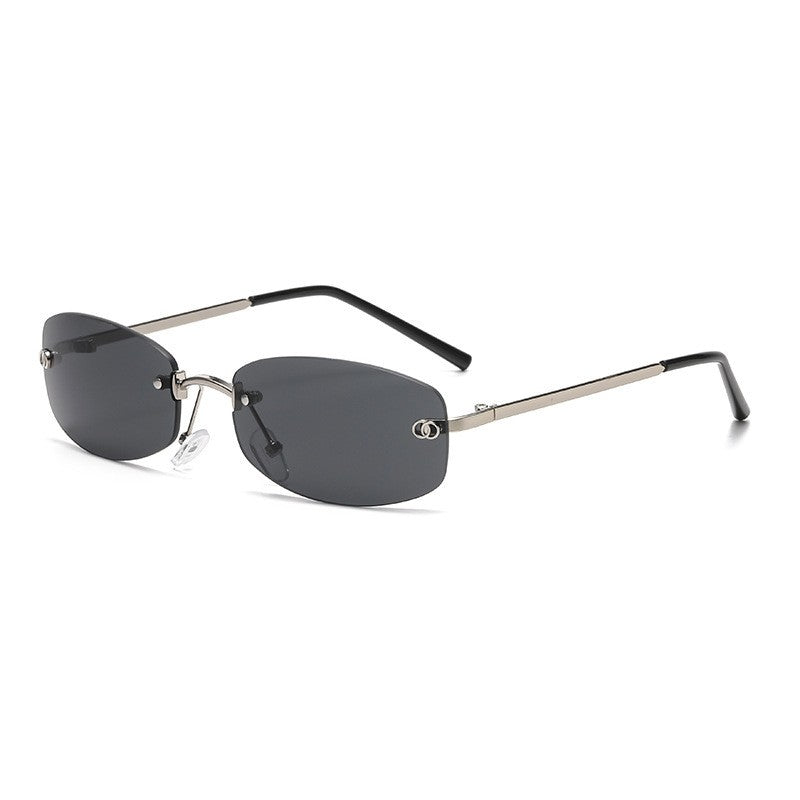 Frameless Edge Cut Sunglasses