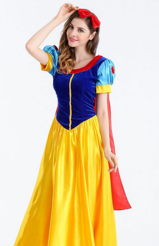 Halloween Costume Cosplay: Multiple Styles Snow White Princess Dress