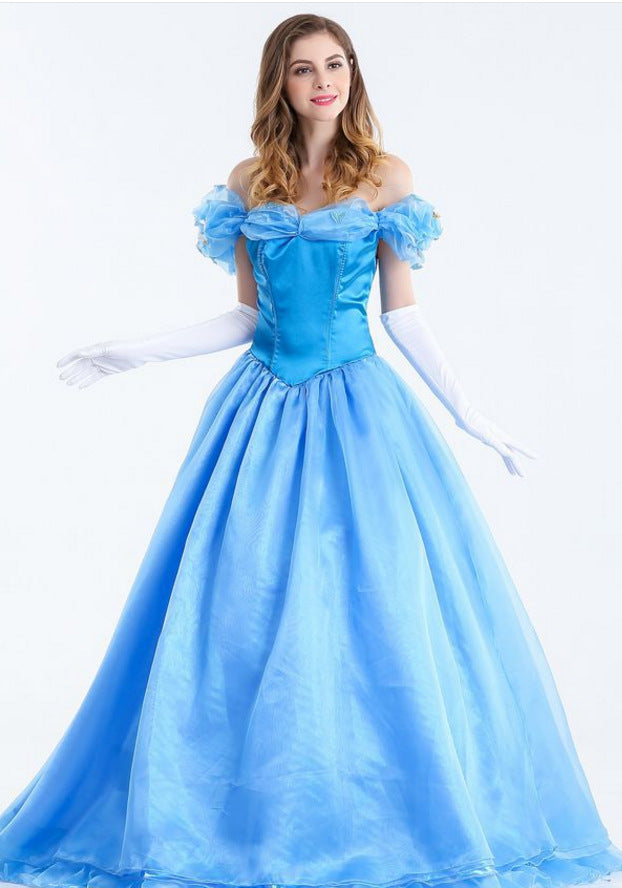 Halloween Costume Cosplay: Multiple Styles Snow White Princess Dress
